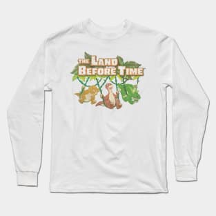 Land Before Time retro dinosaur Long Sleeve T-Shirt